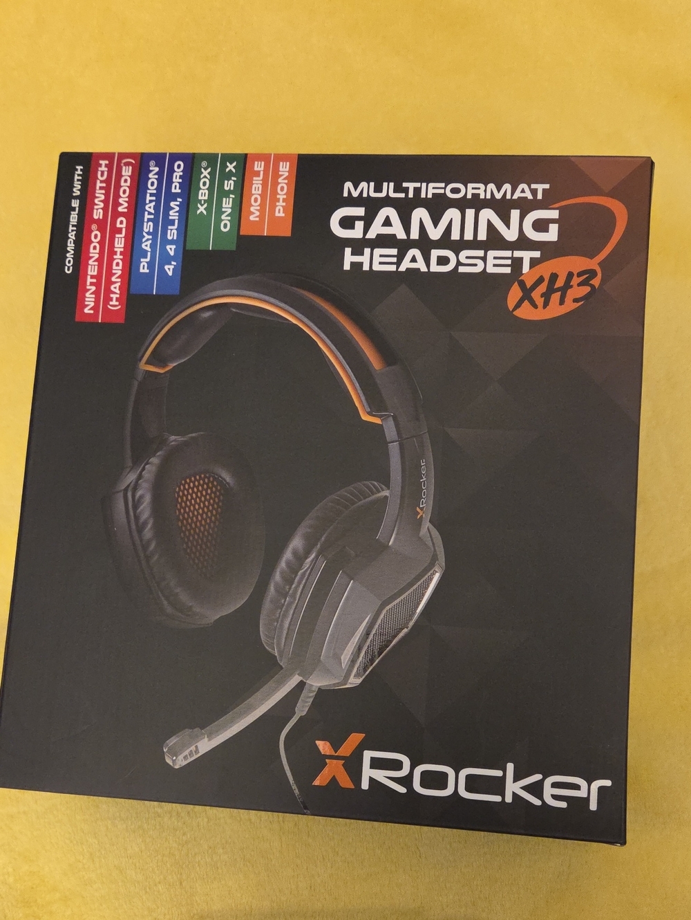 XH3 Multiformat Gaming Headset - Black